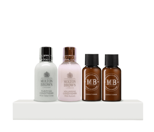 Hair Therapy Conditioner Set Molton Brown: Indian Cress, Hair Conditioner, For Purifying, 50 ml + Kumudu, Hair Conditioner, For Volume, 50 ml + Mandarin & Clary Sage, Hair Conditioner, For Repairing, 30 ml + Molton Brown, Kumudu, Hair Conditioner, For Volume, 30 ml