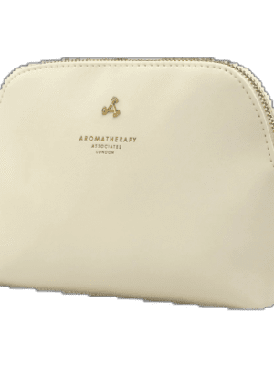 Aromatherapy Associates, Textile Makeup Bag, White