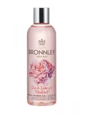 Bronnley, Pink Peony & Rhubarb, Cleansing, Shower Gel, For All Skin Types, 250 ml