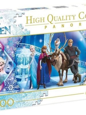 Clementoni, High Quality Collection Panorama, Frozen, Puzzle, For Girls, 1000 pcs