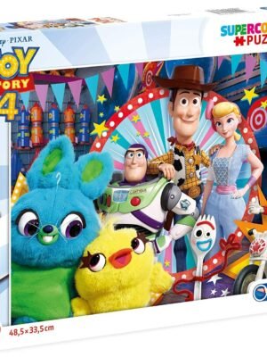 Clementoni, SuperColor, Toy Story 4, Puzzle, Unisex, 6+ years, 104 pcs