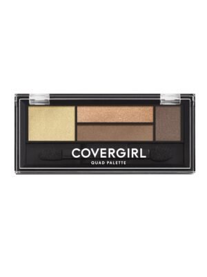 Covergirl, Quad, Eyeshadow Palette, 705, Go For The Golds, 4 Shades, 1.8 g