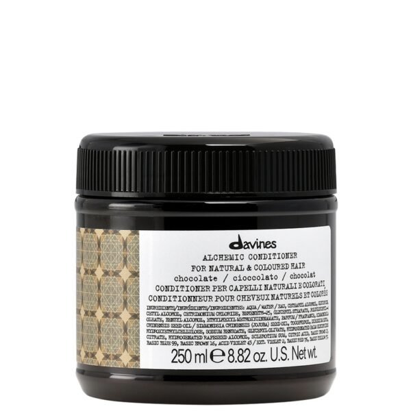 Davines, Alchemic, Hair Colour Conditioner, Chocolate, Enhances Color Vibrancy, 250 ml