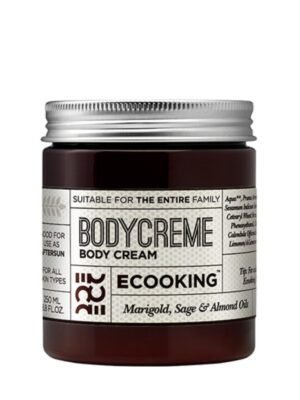 Ecooking, BodyCreme, Almond Oil, Moisturizing, Body Cream, 250 ml