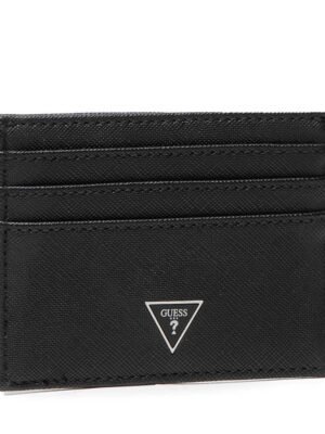 Guess, Certosa, Textile Wallet, Cardholder, Black, For Men