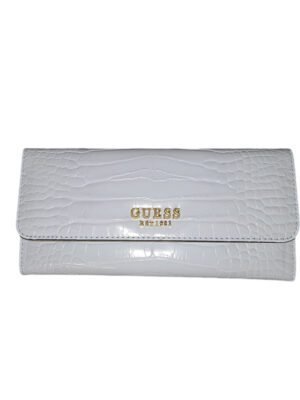 Guess, Laurel, Textile Wallet, SLG Large Zip, SWCA8500500POD, Pale Cloud, For Women