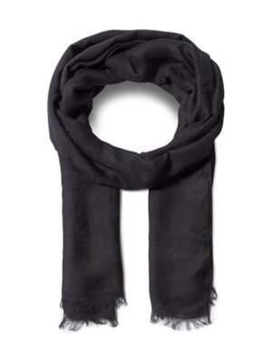 Guess, Ninette Jacquard, Textile Scarf, Black, 8 x 180, For Women