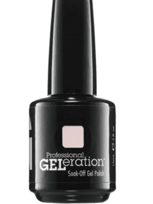 Jessica, GELeration Colours, Semi-Permanent Nail Polish, GEL-1128, Bare It All, 15 ml