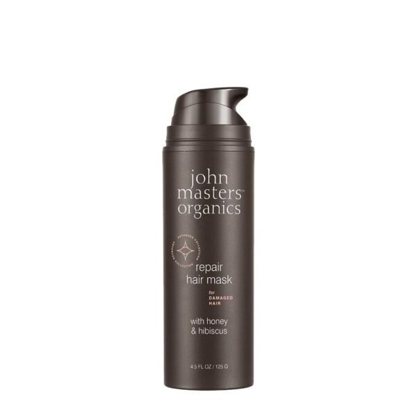 John Masters Organics, Advanced Collection, Organic Honey, Hair Treatment Cream Mask, For Repairing, 125 g