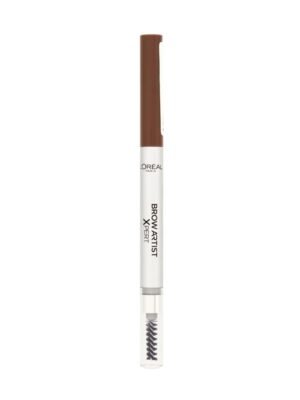 L'Oreal Paris, Brow Artist X-Pert, Double-Ended, Eyebrow Cream Pencil, 105, Brunette, 2 g