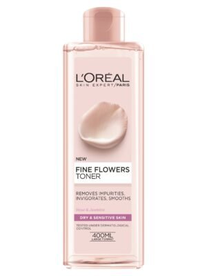 L'Oreal Paris, Fine Flowers, Eliminates Impurities, Cleansing Toner, 400 ml
