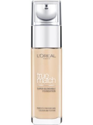 L'Oreal Paris, True Match Super-Blendable, Hyaluronic Acid, Liquid Foundation, 3D3W, Beige Dore, 30 ml