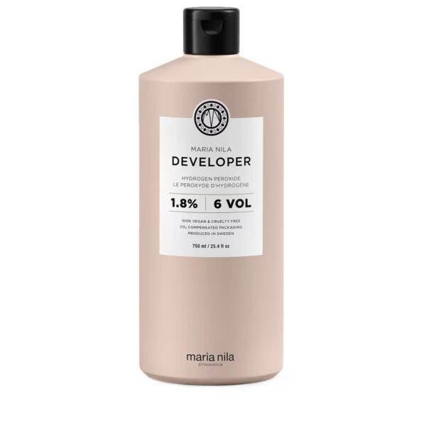 Maria Nila, Developer, Hair Oxidant Lotion, 1.8%, 6 vol, 750 ml