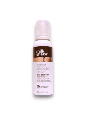 Milk Shake, Colour Whipped Cream, Organic Fruit Extracts, Hair Colour Leave-In Mousse, Cold Brunette, 100 ml
