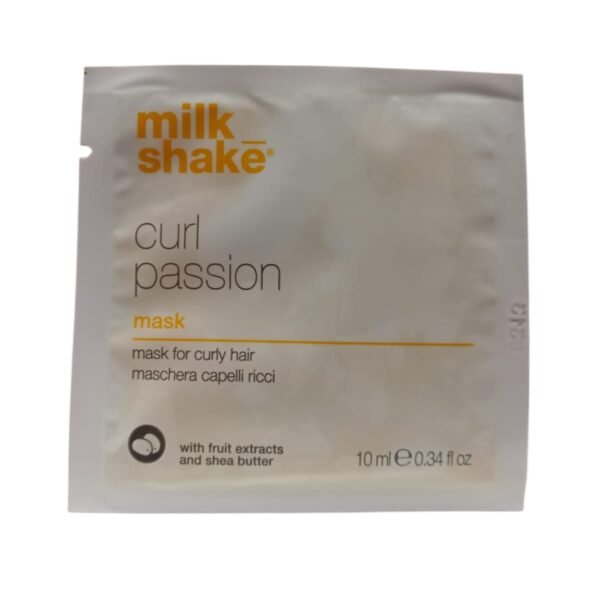 Milk Shake, Curl Passion, Active Milk, Hair Treatment Cream Mask, For Hydration, 10 ml