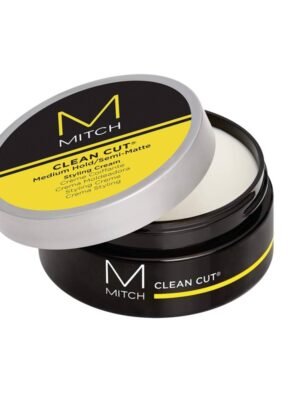 Mitch by Paul Mitchell, Styling Clean Cut, Paraben-Free, Hair Styling Cream, Medium Hold, 85 g