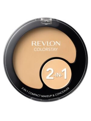 Revlon, Colorstay, Compact Powder Foundation & Concealer 2-In-1, 150, Buff, 11 g