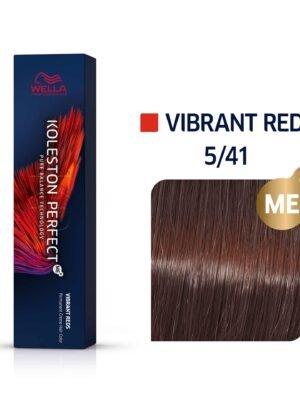 Wella Professionals, Koleston Perfect Me+, Permanent Hair Dye, 5/41 Light Chestnut Ash Red, 60 ml