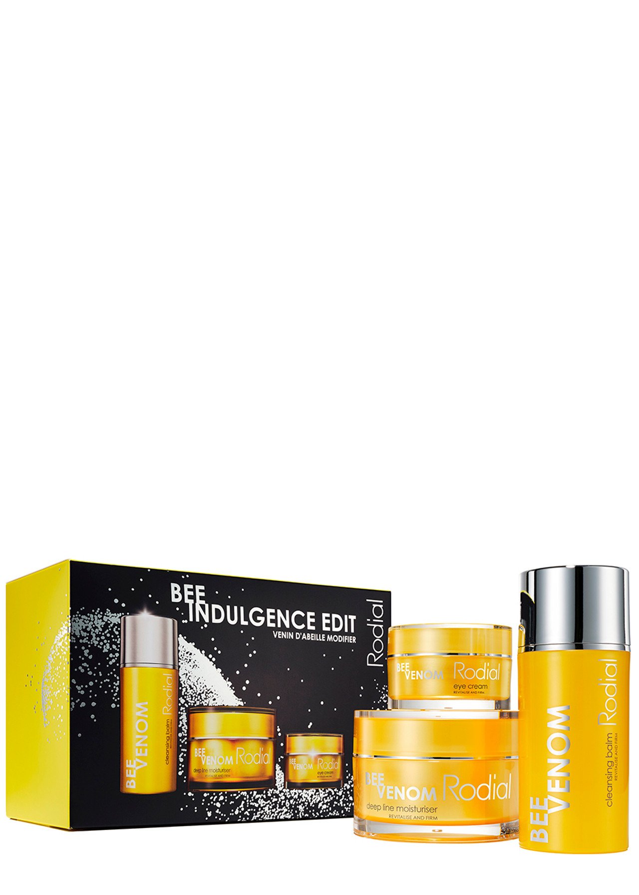 bee-indulgente-edit-set-rodial-bee-venom-moisturizing-cream-for-face-50-ml-bee-venom-brightening-eye-cream-25-ml-bee-venom-eliminates-impurities-cleansing-balm-for-face-100-ml-1757836818
